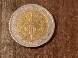 C50 - Moneda foarte veche - 2 euro - Franta - 2000, Europa