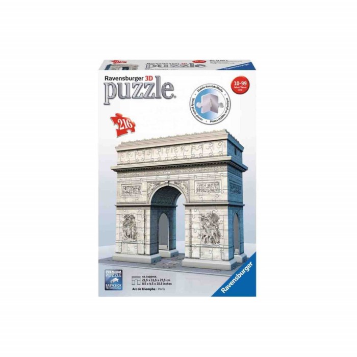 Puzzle 3D Arcul De Triumf, 216 Piese