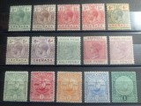 Colonii Britanice-Lot 15 Timbre Grenada (Perioadă Colonială Britanică 1883-1920) &ndash; Serii Clasice, MH/MNH