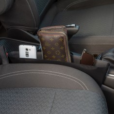 Set Organizatoare Auto, 31x37x10.5 cm, 2 Bucăți, Negru