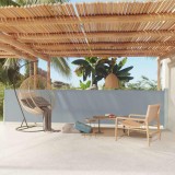 Cumpara ieftin Copertină laterală retractabilă de terasă, gri, 117x600 cm