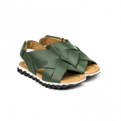 Sandale Baieti BIBI Summer Roller New II X Olive 23 EU foto