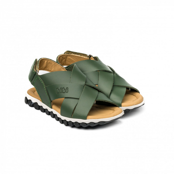Sandale Baieti BIBI Summer Roller New II X Olive 23 EU
