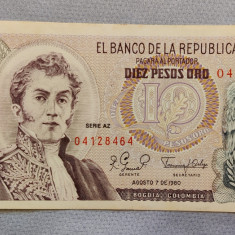 Columbia - 10 Pesos Oro (1980)