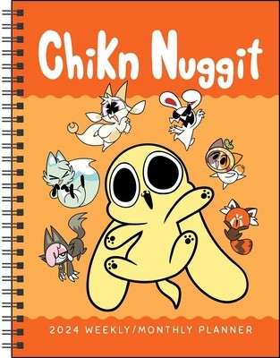 Chikn Nuggit 12-Month 2024 Weekly/Monthly Planner Calendar foto
