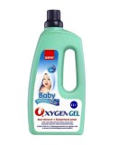 Solutie pentru pete dificile rufe copii SANO Oxygen Gel Baby, 1 L