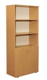 Cumpara ieftin Dulap cu rafturi 2 usi inferioare tip biblioteca 802 x 403 x 1816 mm