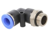 Conector racord push-in 90&deg; rotativ