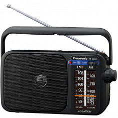 Radio portabil Panasonic RF-2400DEG-K FM / AM Negru foto