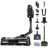 Aspirator vertical fara fir Rowenta X-Force Flex 15.60 RH99G3WO cu mop, 550W, 32.4V, autonomie 80 min, filtrare 99.9%, recipient praf 0.9 L, tub flexi