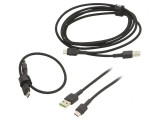 Cablu USB 2.0 A la C Negru 480Mbps
