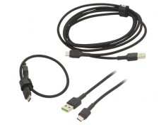 Cablu USB 2.0 A la C Negru 480Mbps