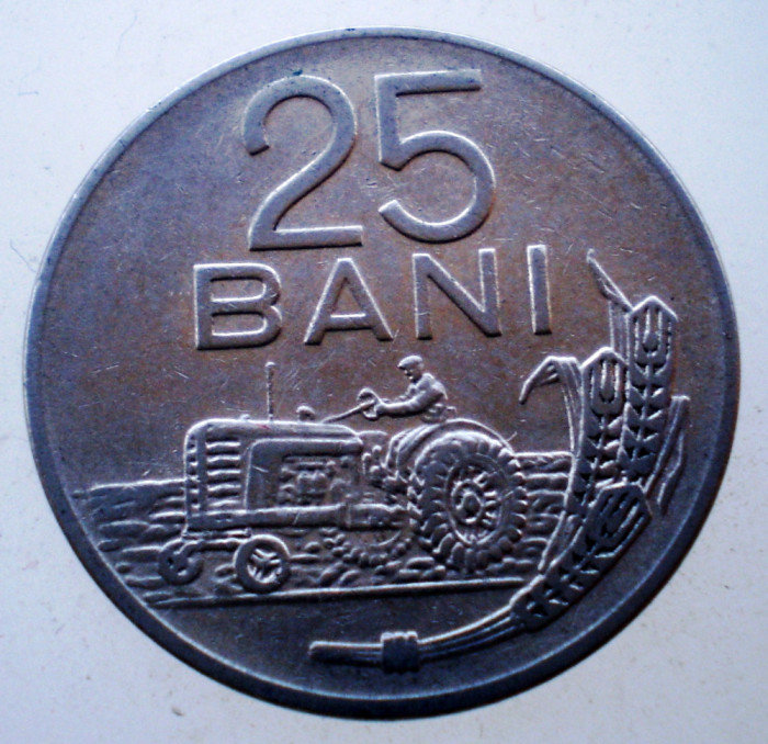 1.755 ROMANIA RSR 25 BANI 1966