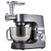 Robot Bucatarie Multifunctional Adler AD 4221, 2200W, 7L, 6 Viteze, Tocator Carne, 3 Site, Inox, 4 in 1