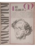 Al. Oprea - Manuscriptum, nr. 4/1981 (Editia: 1981)