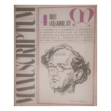 Al. Oprea - Manuscriptum, nr. 4/1981 (Editia: 1981)