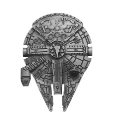Insigna Star Wars Millennium Falcon , zum414 foto