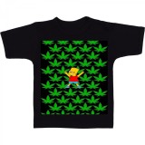 Tricou &quot; Marijuana Simpson &quot;