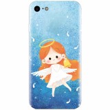 Husa silicon pentru Apple Iphone 7, Cute Angel