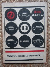 Combaterea Coroziunii Autovehiculelor - M. Mihalcu foto