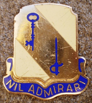 II.114 INSIGNA MILITARA PIN US U.S. Army 118th Support Battalion foto