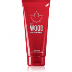 Dsquared2 Red Wood gel de dus si baie pentru femei 200 ml