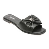 Papuci GRYXX negri, 82909, din piele ecologica