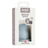 Kit pentru biberon din sticla Bibs baby blue