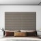 vidaXL Panouri de perete 12 buc. gri deschis 90x15 cm catifea 1,62 m&sup2;