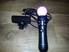 Pachet Playstation move+camera PS3 SONY playstation 3 ps 3 + 1 joc copii Heroes