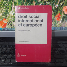 Lyon-Caen, Droit social international et europeen, Dalloz, Paris 1974, 065