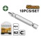 Set biti pz3 lungi 10 bucati - Ingco SDB11PZ323