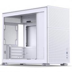 Carcasa jonsbo d31 mesh mini tower alb sloturi expansiune 4 drive bays: 2x2.5 ssd 1x3.5 foto