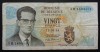 Bancnota 20 FRANCI - BELGIA, anul 1964 * cod 776 A