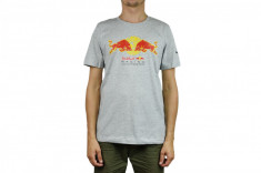 Tricou Puma Red Bull Racing Double Bull Tee 596209-02 gri foto