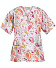 Bluza medicala &amp;amp;#8222;Paisley Passion&amp;amp;#8221; (PC62PSY) foto