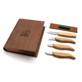 Set de sculptura in lemn, in cutie BeaverCraft S07book, 6 piese