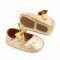 Pantofiori aurii din lac cu puncte argintii (Marime Disponibila: 3-6 luni