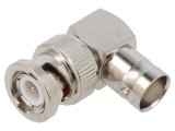 Adaptor BNC Tată-Mamă PTFE 50&Omega; Alamă 4GHz