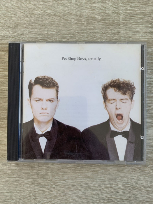 Pet Shop Boys - Actually 1987 CD original Comanda minima 100 lei