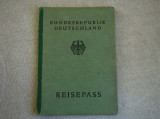 Pasaport &quot;RFG&quot; 1951 - Vize Multiple, Europa, Pasapoarte