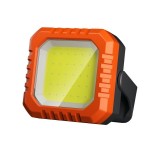 Lanterna tip breloc, flippy, 5 moduri de luminat, incarcare usb tip c, 5w, impermeabila ipx5, 500 lm, cob, portocaliu
