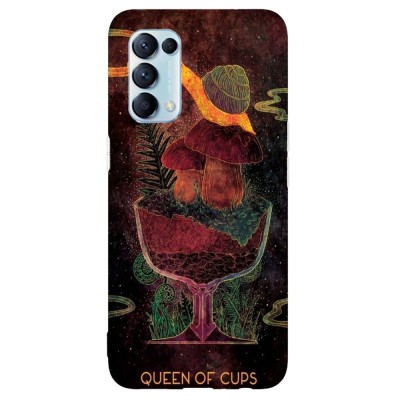 Husa compatibila cu Oppo A73 model Queen of cups, Silicon, TPU, Viceversa foto