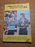 almanah sport - din anul 1985