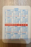 Calendar CEC Bank 1995 dimensiune 10x7.5 cm