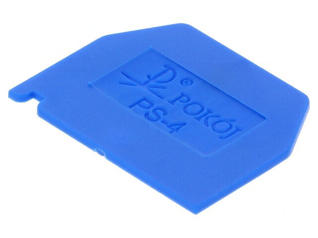 Placă extremitate albastră poliamidă 1mm