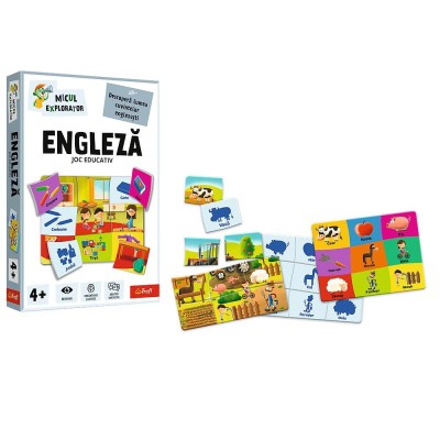 JOC EDUCATIV ENGLEZA MICUL EXPLORATOR foto