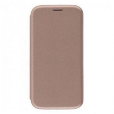 Husa Telefon Flip Book Magnet Samsung A20s a207F/DS Rose Gold