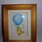 Tablou miniatura Disney ursuletul Winnie the Pooh cu efect 3D rama lemn