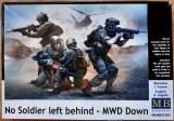 NO SOLDIER LEFT BEHIND &ndash; MWD DOWN - MASTER BOX Cod MB35181 Scara 1/35 DIORAMA MACHETA FIGURINE ASAMBLARE HOBBY WWII SOLDAȚI GERMANI AMERICANI RUȘI, 1:32
